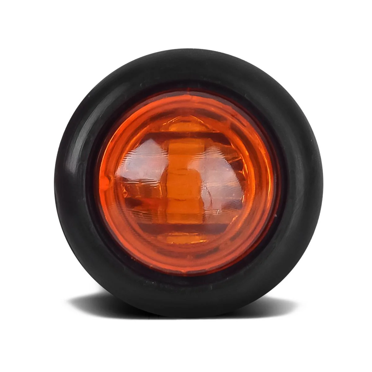 Partsam 10Pcs 3/4 inch Round Led Marker lights 3 wire Combination Turn Signal and Running Lamps Clearance Lights Grommet Mount Replacement for Spider Fender Marker Lights Sealed - Image 6