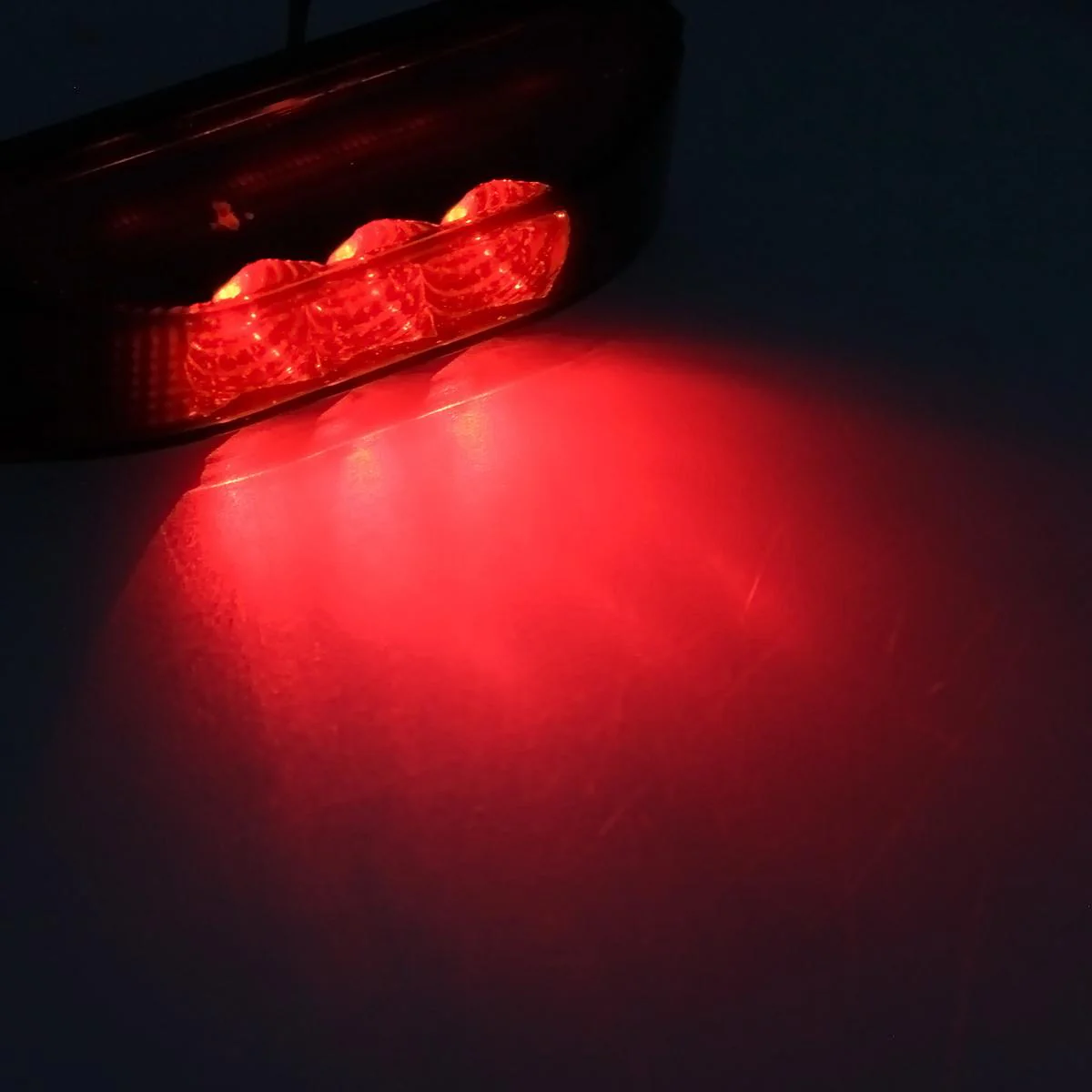 Partsam 10pcs 3.9inch Waterproof Red 3LED Side Marker Light Lamp for Trailer Truck Boat DC12V, Thin line Faceted LED Trailer Truck Clearance or Side Marker Lights w Mini Reflectors - Image 12