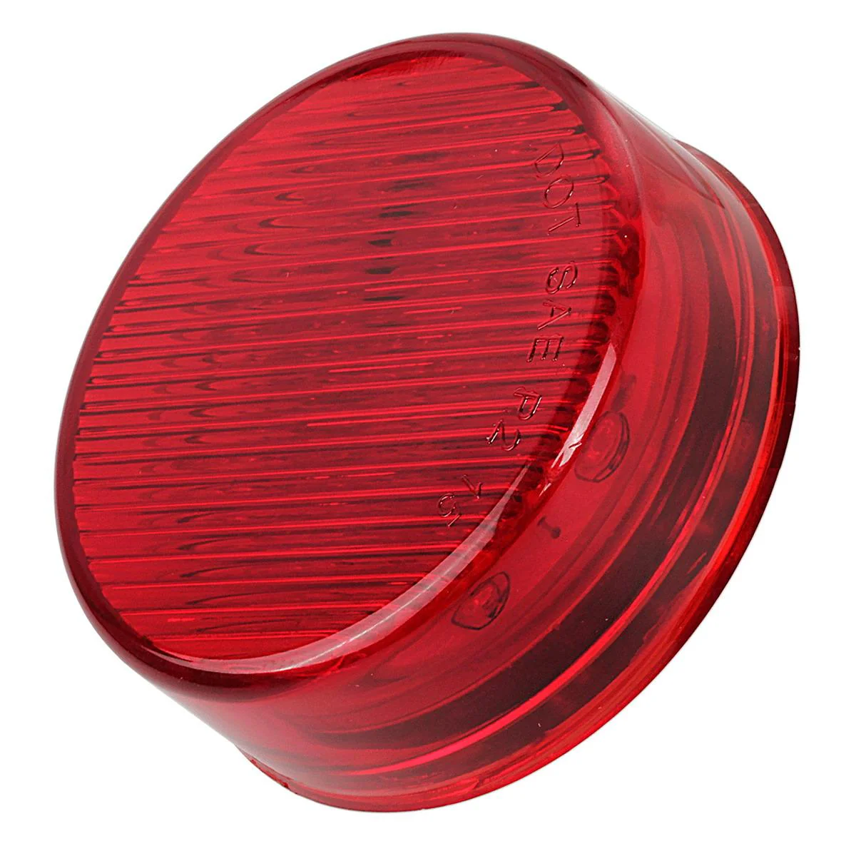 Partsam 10x 2.5" Round Side Marker light Clearance 13 Diodes Universal Use Sealed Red, 2.5 round led marker lights, 2.5 round led clearance lights, 2.5 round led trailer lights - Image 5