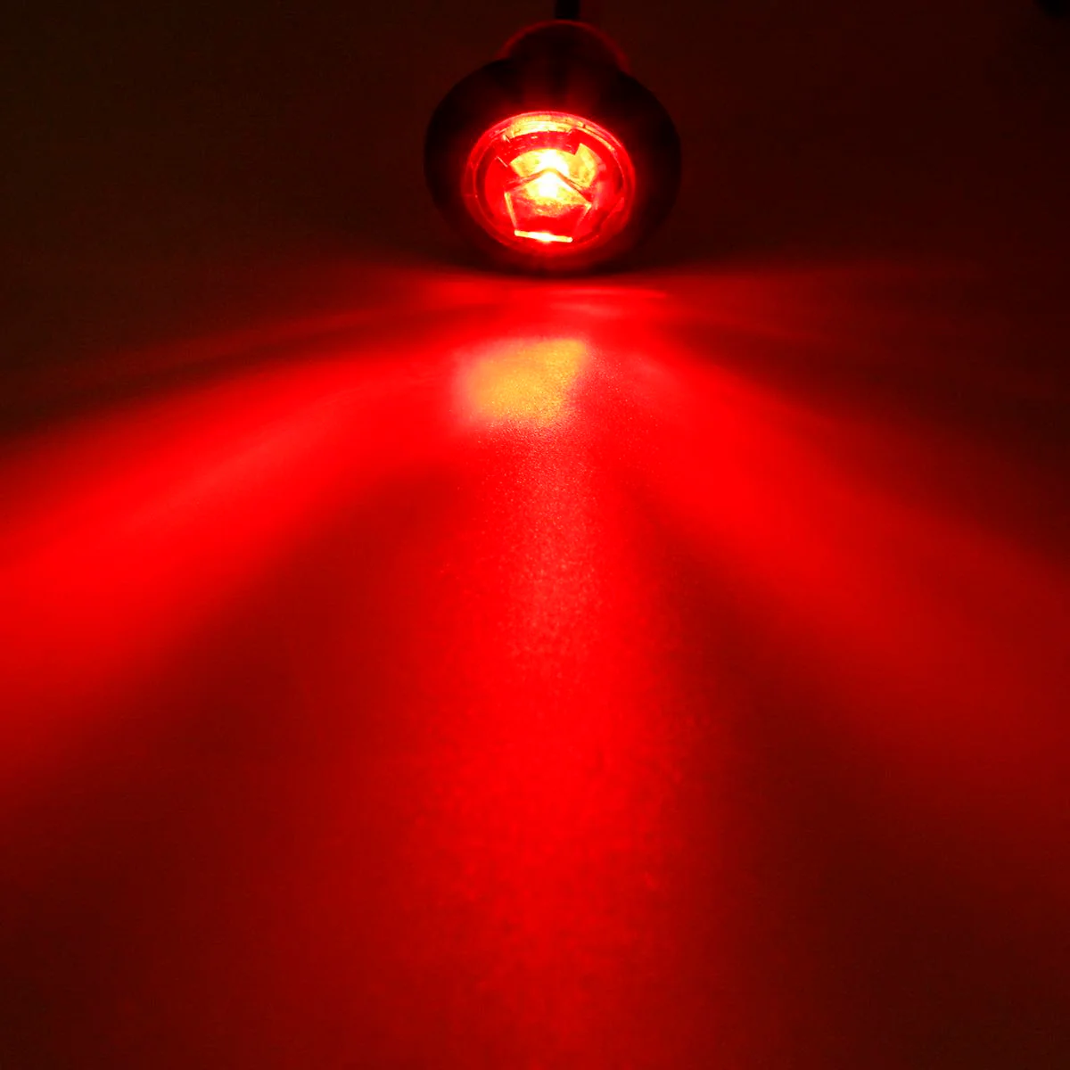 Partsam 10x 3/4" Mini Round Red Led Side Marker Lights Grommet Mount w Plug Connectors Waterproof Sealed Boat Trailer Truck RV Bus Van Bullet Side Led Marker Lights Lamps Clear Lens 12V - Image 8