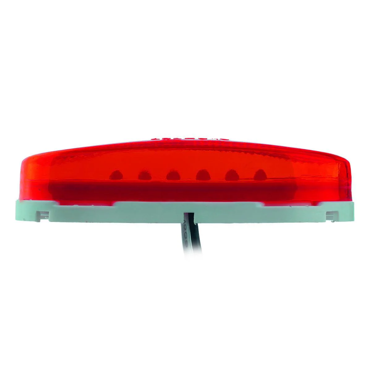 Partsam 14Pcs 4 Inch Rectangle Trailer Led Side Marker and Clearence Lights 6 Diodes w Reflex Lens Surface Mount Waterproof 12V Sealed Rectangular Reflectorized RV Truck Camper Lights (7Amber+7Red) - Image 5