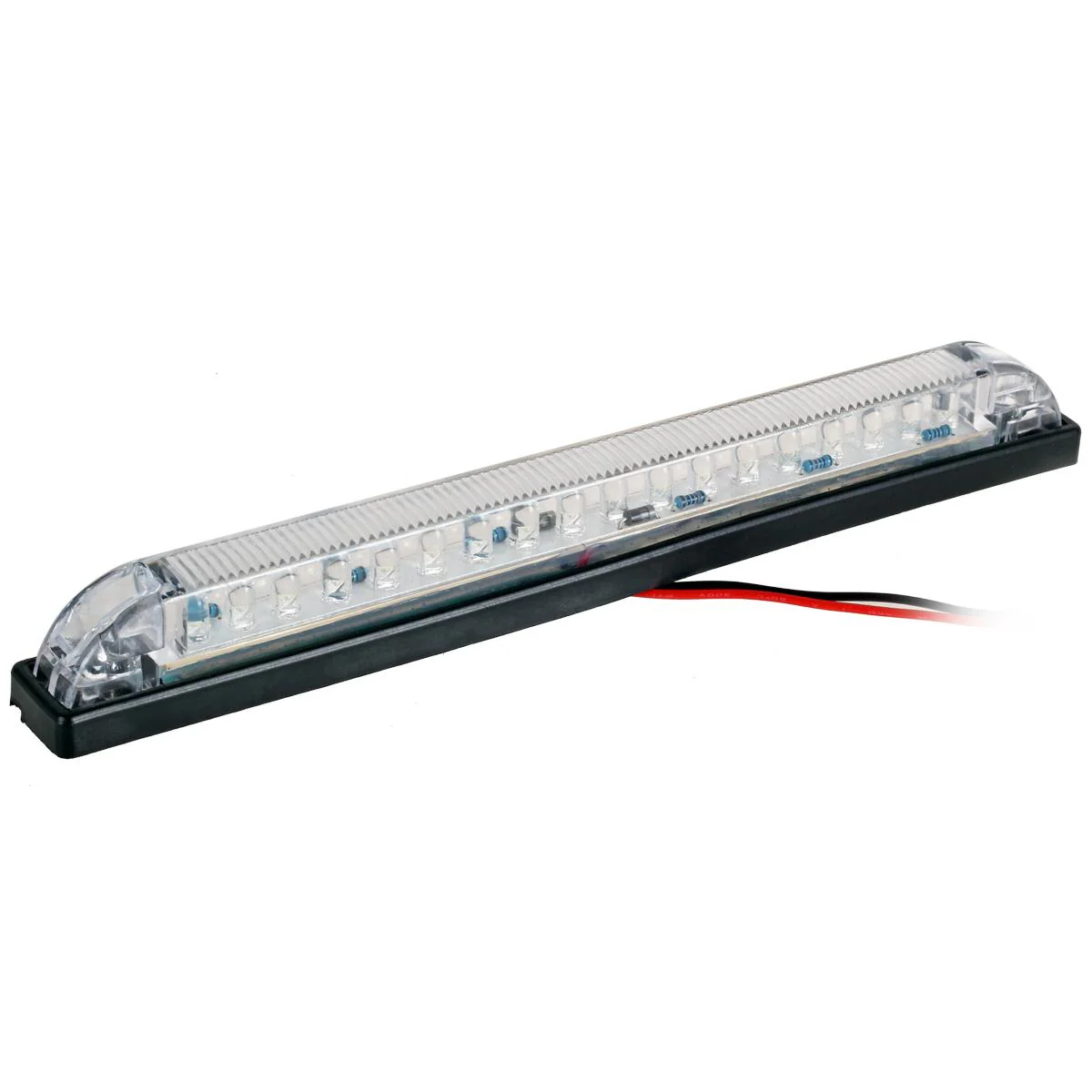 Partsam 1Pc 12V 8 Inch Slim Line LED Utility Strip Bar 30LED, 8" Truck Trailer Camper RV Motorcycle Motorhome Led Marker Lights Interior Dome Lights Cargo Lights Courtesy Lights Lamps Rear Lights - Image 6