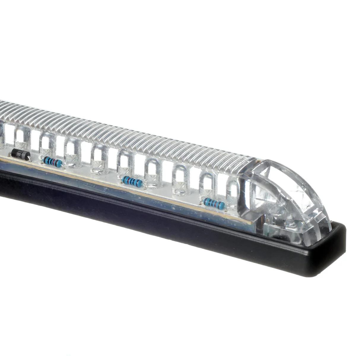 Partsam 1Pc 12V 8 Inch Slim Line LED Utility Strip Bar 30LED, 8" Truck Trailer Camper RV Motorcycle Motorhome Led Marker Lights Interior Dome Lights Cargo Lights Courtesy Lights Lamps Rear Lights - Image 9