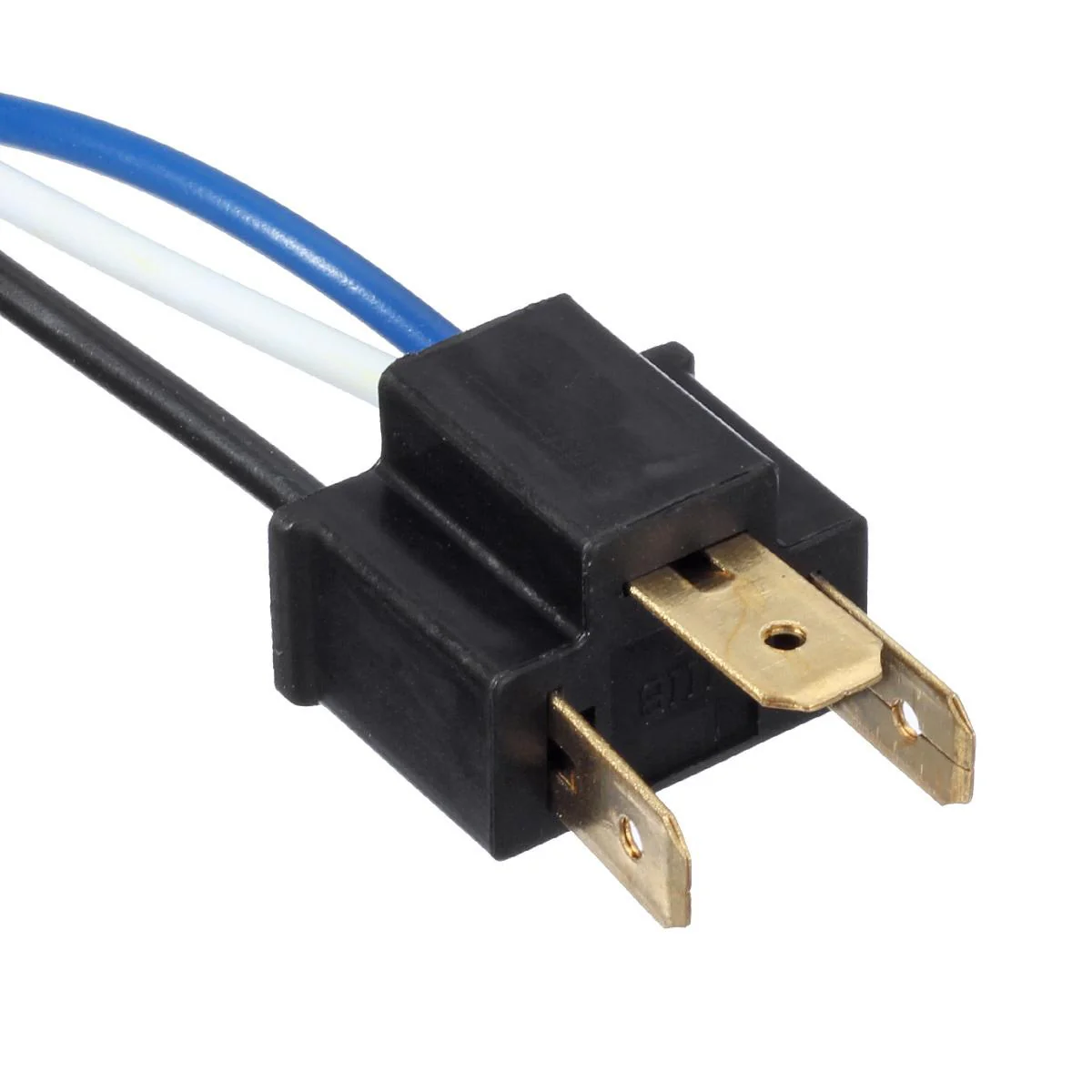 Partsam 1Set H4 Headlight Relay Harness Kit for 7x6 5x7 H6054 Headlights Heat Ceramic Wiring Harness Compatible with Pickup Headlights 88-95, Tacoma 95-97 Fix Dual Ground Problem - Image 6