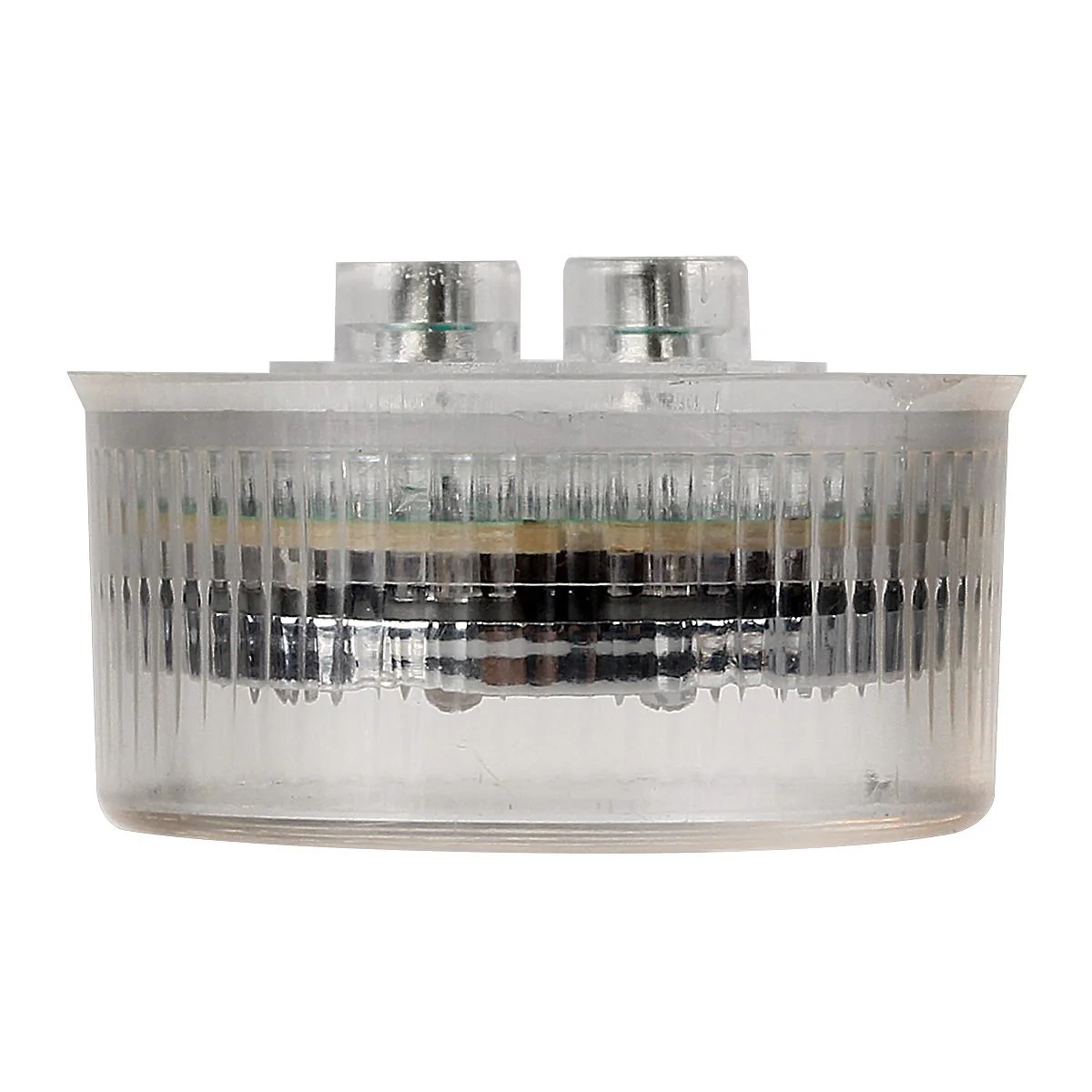 Partsam 20) 2in. Round Side Marker LED Truck Lights Clearance 9 Diodes Reflector Trailer, Sealed Clear/Amber 2" Round LED Trailer Side Marker Lights, Miro-Reflex faceted reflector design - Image 5