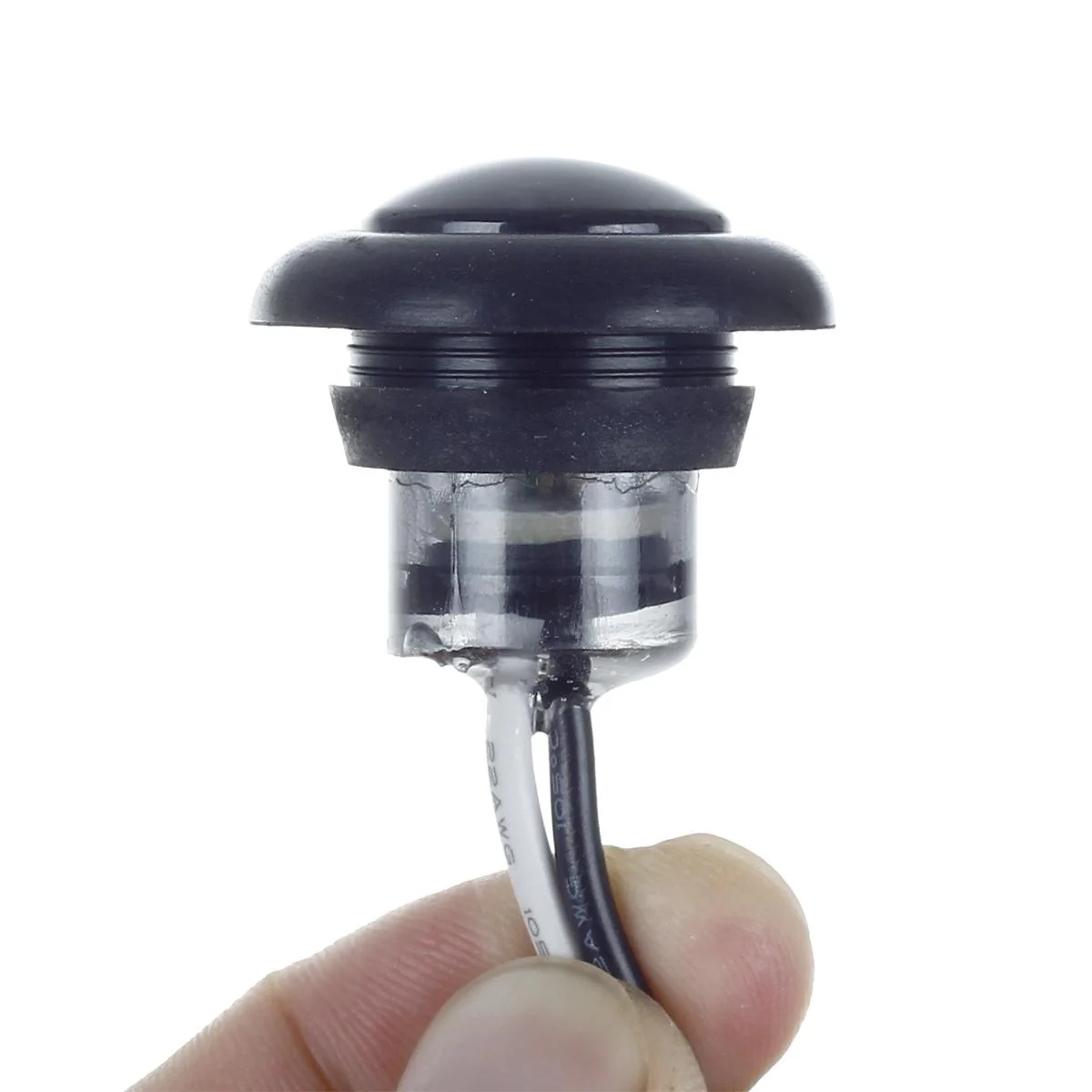 Partsam 20Pack 3/4" Inch Mount SMOKED LENS & Amber LED Clearance Markers, side marker lights, led marker lights, led side marker lights, led trailer marker lights, trailer marker light - Image 3