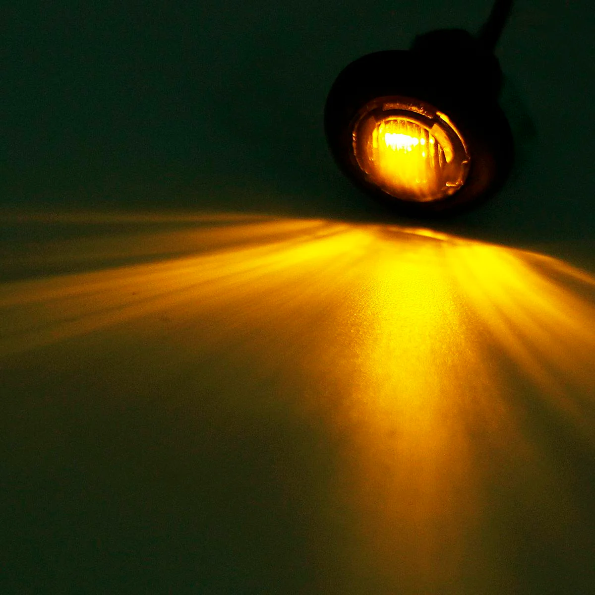 Partsam 20Pack 3/4" Inch Mount SMOKED LENS & Amber LED Clearance Markers, side marker lights, led marker lights, led side marker lights, led trailer marker lights, trailer marker light - Image 6