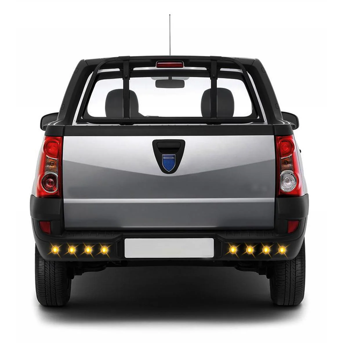 Partsam 20x Amber Side Marker Light Clearance Light LED Amber with Plug, Sealed Mini Round 3/4" Inch Trailer Truck Led Marker Lights w Rubber Grommet Hot Spot - Image 8