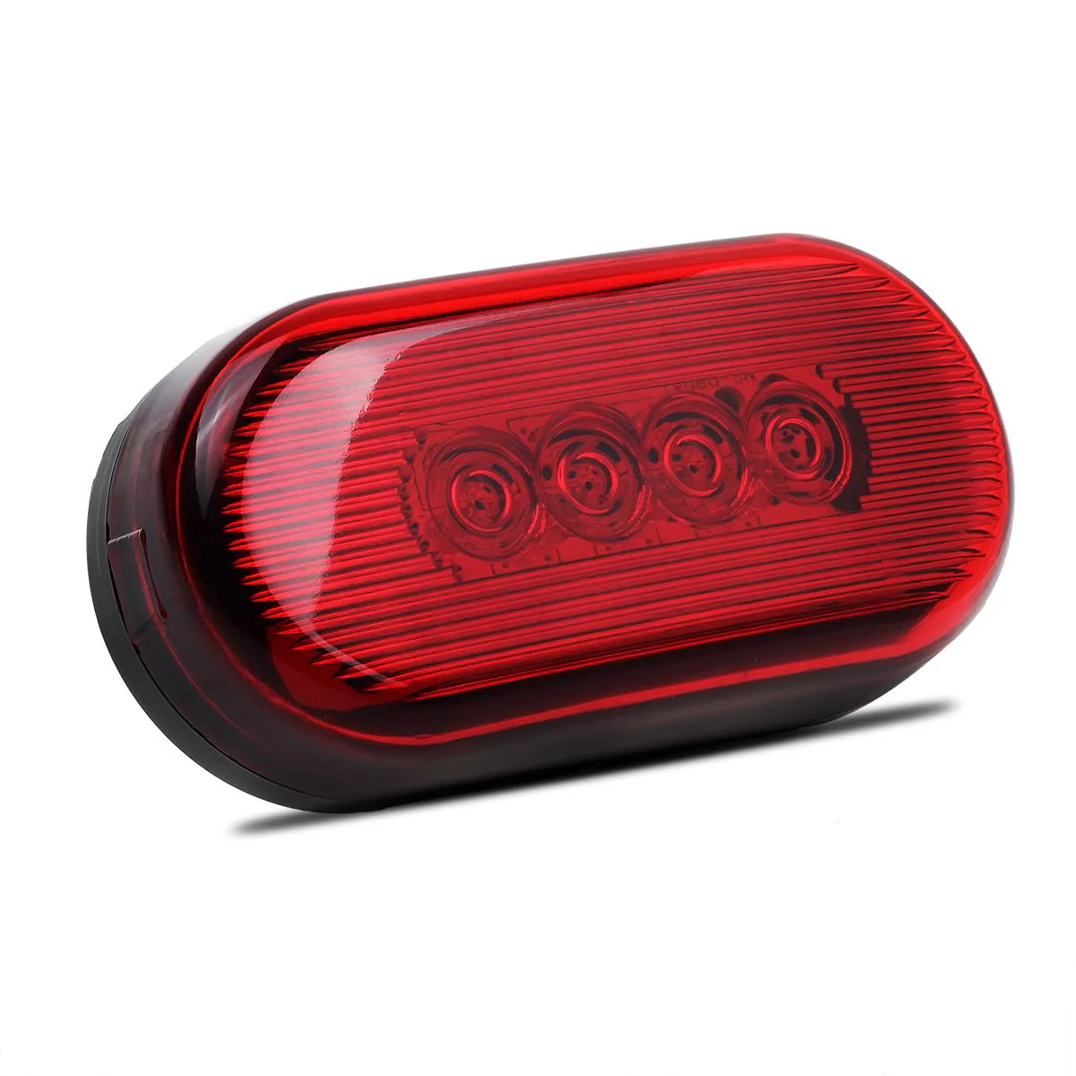 Partsam 2Pcs 4Inch Rectangular Led Side Marker Clearance Lights Red 10 Diodes RV Trailer Truck Camper Waterproof Surface 2x4 Rectangle Led Marker Lights Sealed Indicators Identification Lights - Image 7