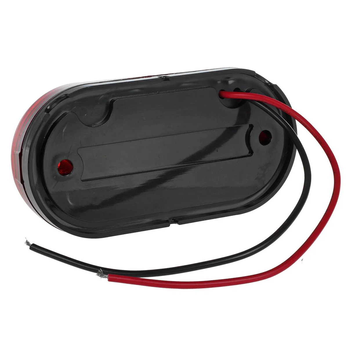 Partsam 2Pcs 4Inch Rectangular Led Side Marker Clearance Lights Red 10 Diodes RV Trailer Truck Camper Waterproof Surface 2x4 Rectangle Led Marker Lights Sealed Indicators Identification Lights - Image 9