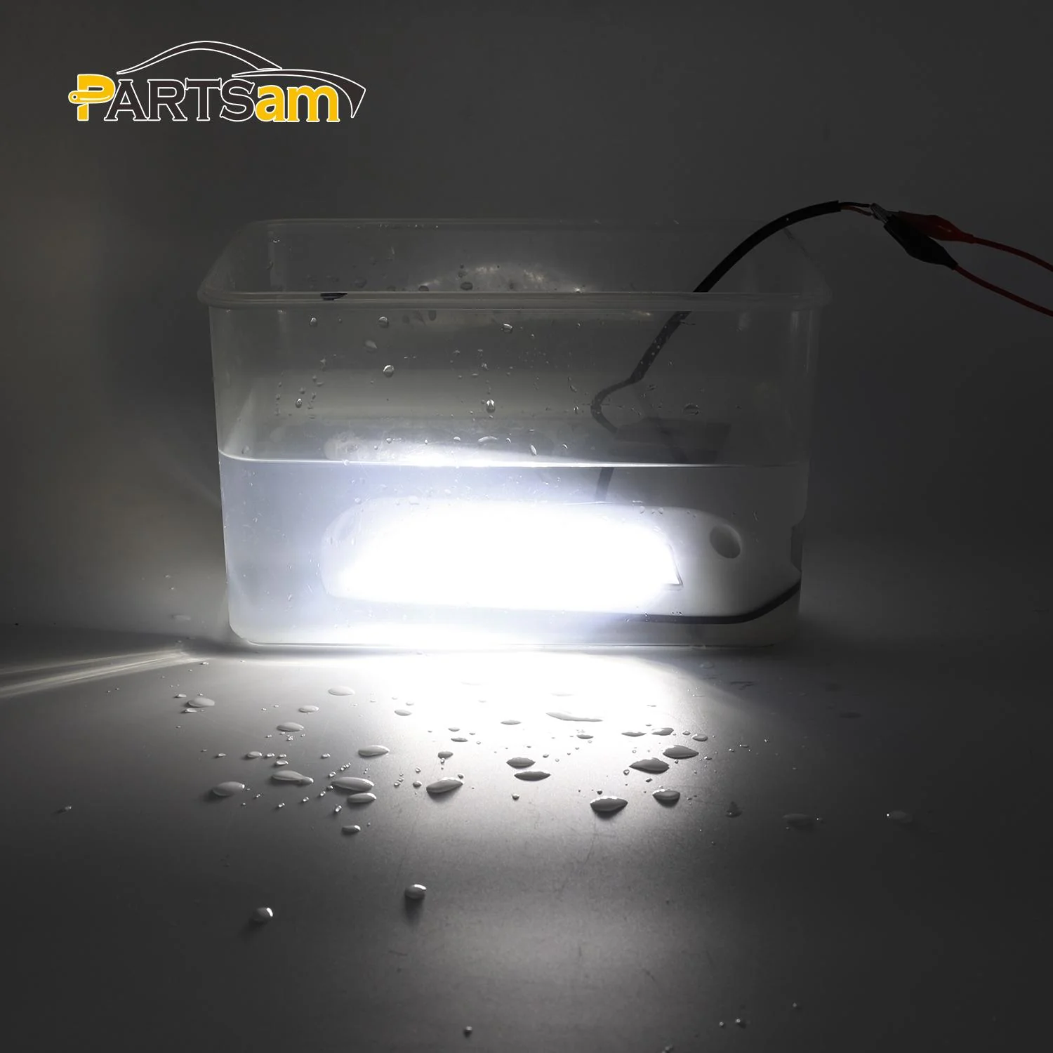 Partsam 2Pcs 8 Inch 12V RV LED Porch Awning Lights Bar White 30 LED Exterior Utility Lights Surface Mount for Trucks Motorhome Caravan Camper Trailer Wall Lamps Replacement Lighting Waterproof - Image 4