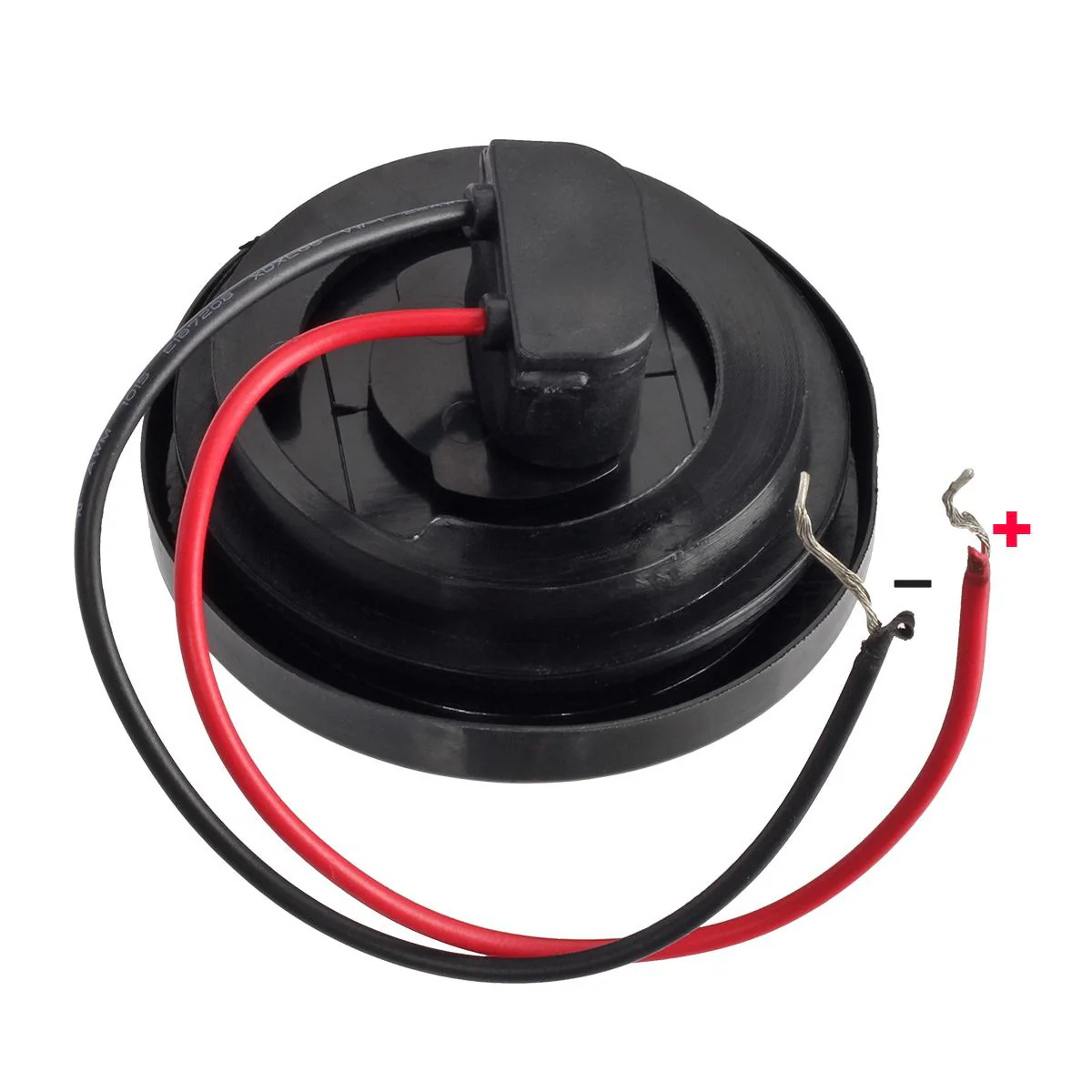 Partsam 2Pcs Steel Trailer RV Light Boxes Housing Kit w/ 6 inch Oval Led Trailer Tail Lights Red/Amber & 2 inch Red Led Round Side Marker and Clearance Lights 4LED w/ Grommets and wire connectors - Image 8