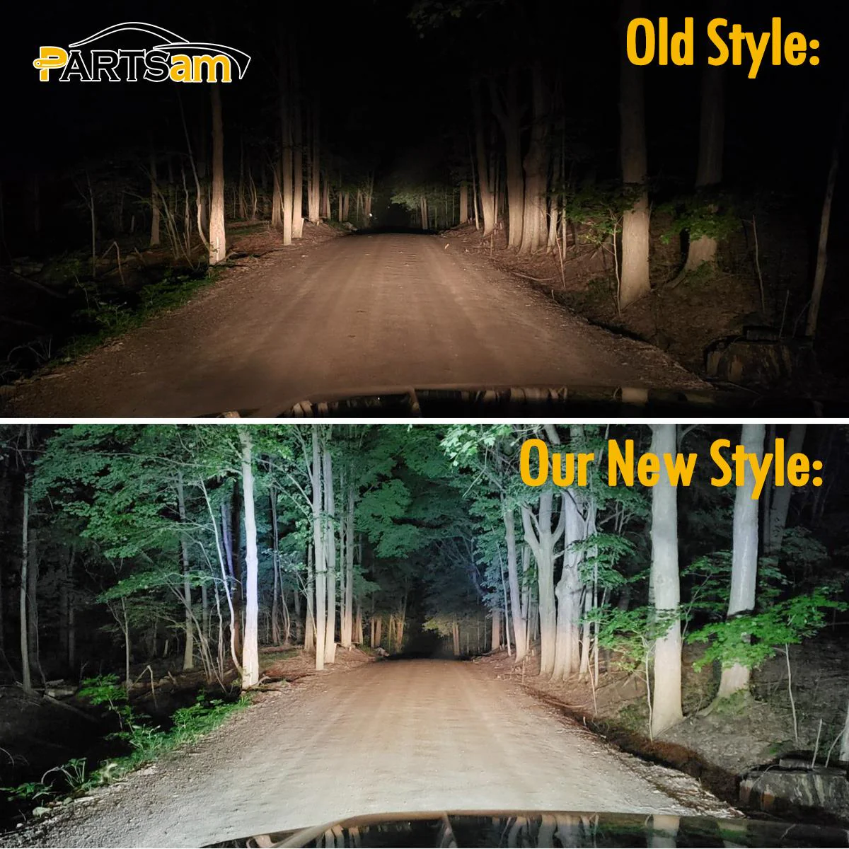 Partsam 6" LED Light Bar White 36W 6500K Super Bright Spot Work Light Pods Single Row Off Road Driving Light Fog Light Boat Light Waterproof SUV ATV 4WD Car Truck Golf Cart 12V 24V IP67 (2pcs) - Image 6