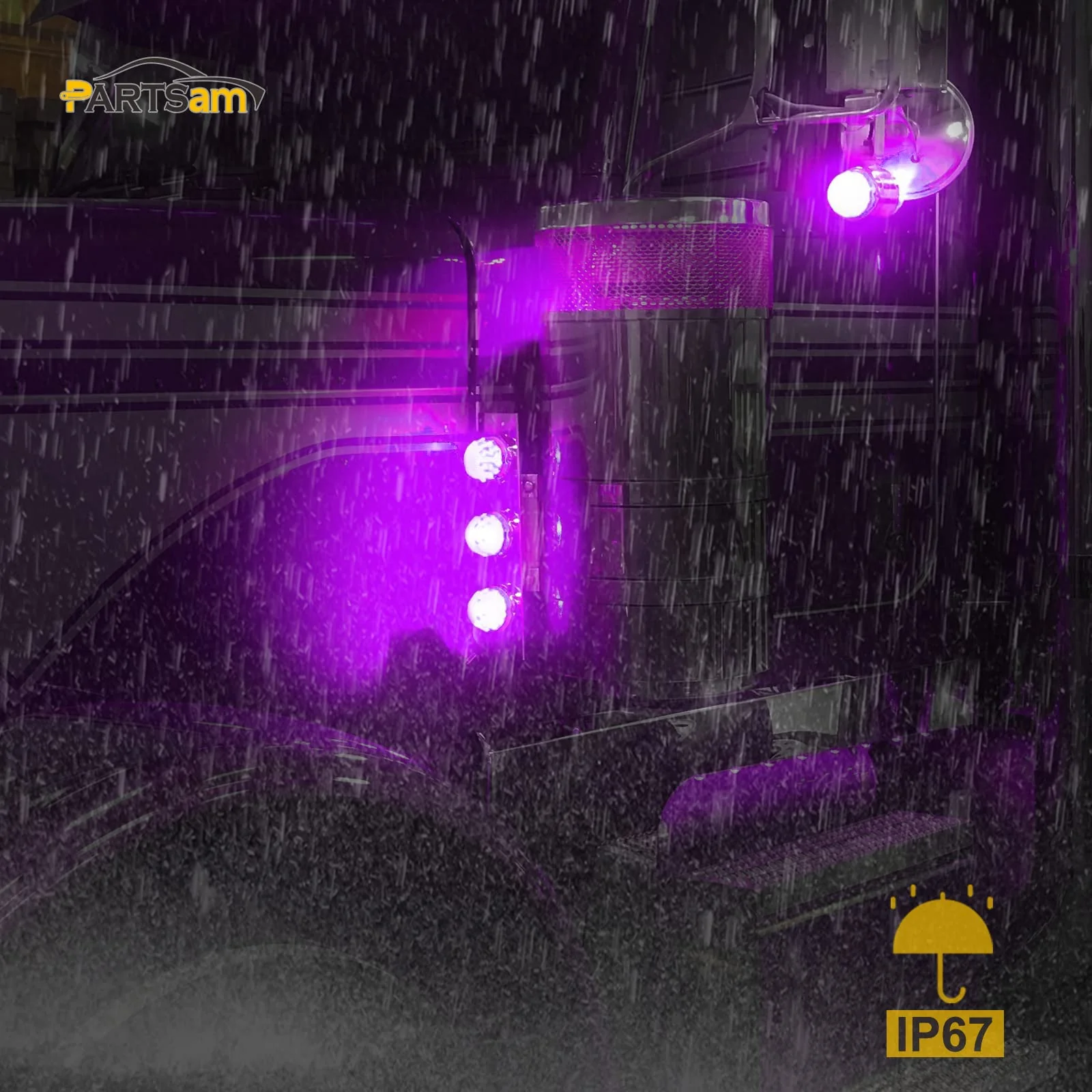 Partsam Dual Revolution Amber Turn Signal and Marker - Image 6