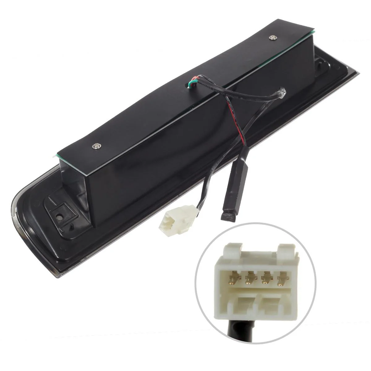 Partsam High Mount 3rd Third Brake Light Replacement For Dodge Ram 2009-2017 1500 2500 3500 Red/White 27 LED Rear Cab Roof Center Mount Tail Cargo Lights Lamps Smoke Lens Black Housing Waterproof - Image 12