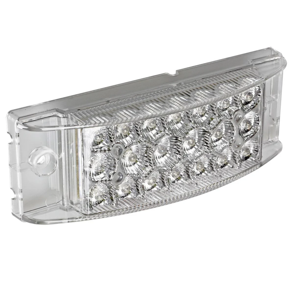 Partsam Pair 6inch Amber Side Front Marker Light Turn Signal Light High Low Brightness Sealed, 20 Diodes, Trailer Clearance and led marker lights, 6x2 Rectangular Rectangle led lights, 3 Wires - Image 6