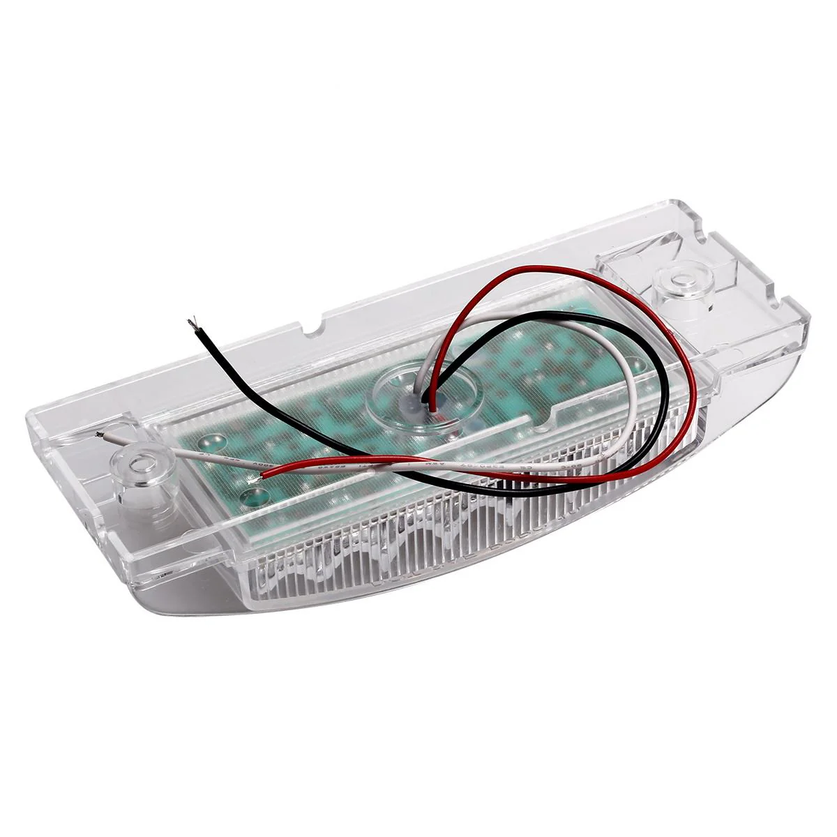 Partsam Pair 6inch Amber Side Front Marker Light Turn Signal Light High Low Brightness Sealed, 20 Diodes, Trailer Clearance and led marker lights, 6x2 Rectangular Rectangle led lights, 3 Wires - Image 9